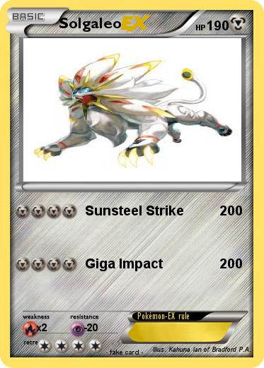Pokemon Solgaleo