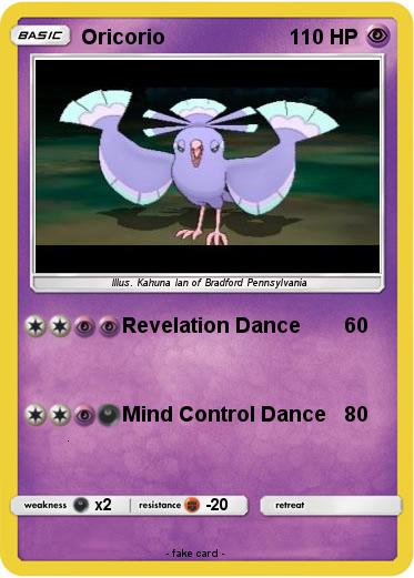 Pokemon Oricorio