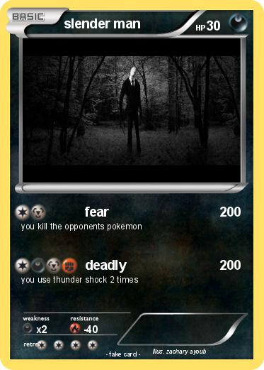 Pokemon slender man