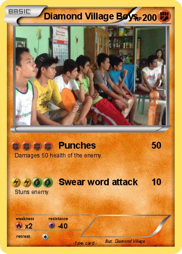 Pokemon Diamond Village Boys