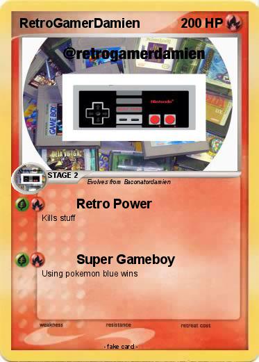 Pokemon RetroGamerDamien