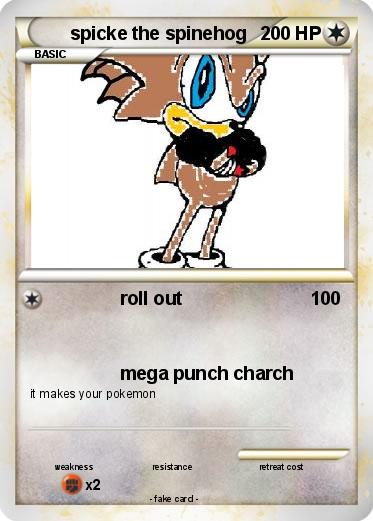 Pokemon spicke the spinehog