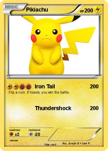 Pokemon Pikiachu