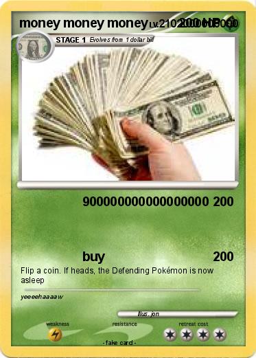 Pokemon money money money
