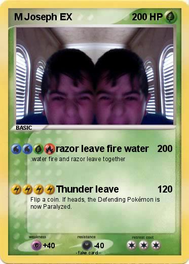 Pokemon M Joseph EX