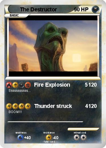 Pokemon The Destructor