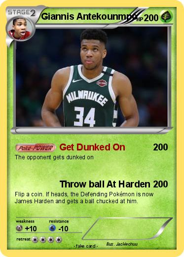 Pokemon Giannis Antekounmpo