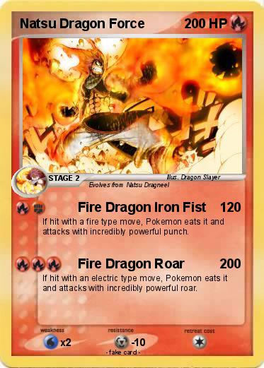 Pokemon Natsu Dragon Force