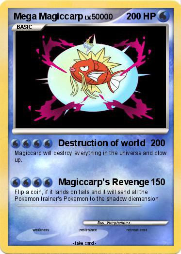 Pokemon Mega Magiccarp