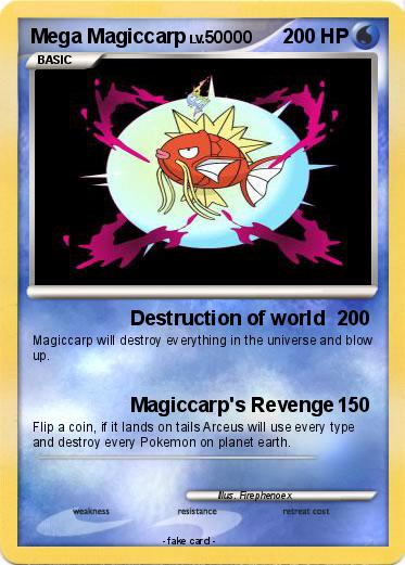 Pokemon Mega Magiccarp