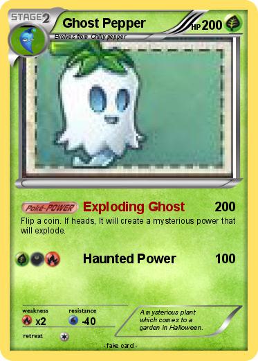 Pokemon Ghost Pepper