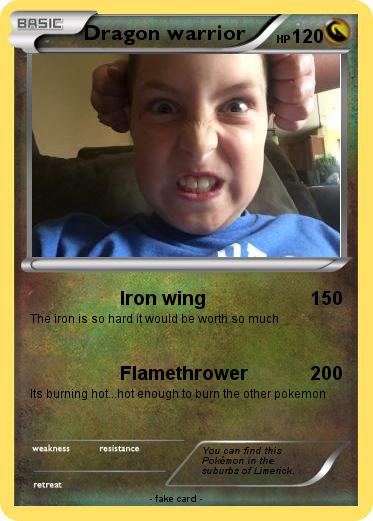 Pokemon Dragon warrior