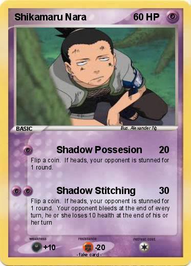 Pokemon Shikamaru Nara