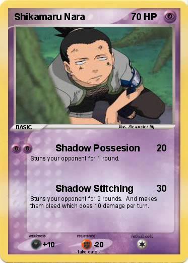 Pokemon Shikamaru Nara