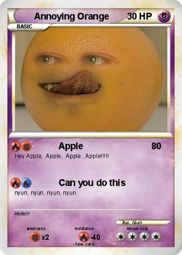 Pokemon Annoying Orange