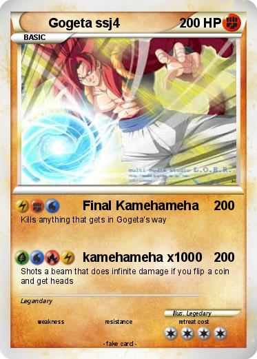 Pokemon Gogeta ssj4