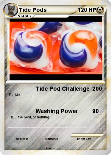 Pokemon Tide Pods