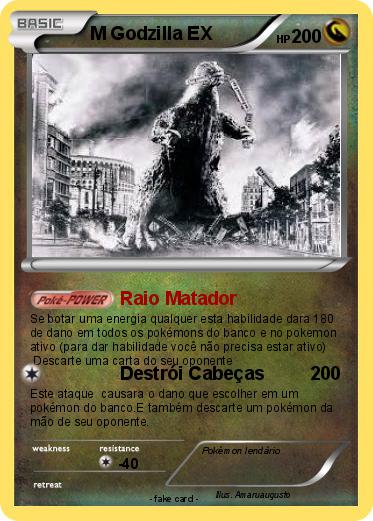 Pokemon M Godzilla EX