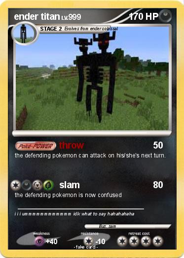 Pokemon ender titan