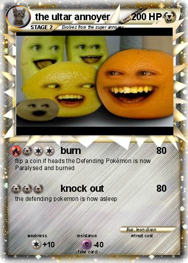Pokemon the ultar annoyer