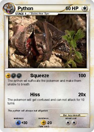 Pokemon Python