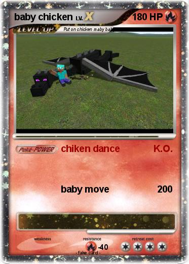 Pokemon baby chicken