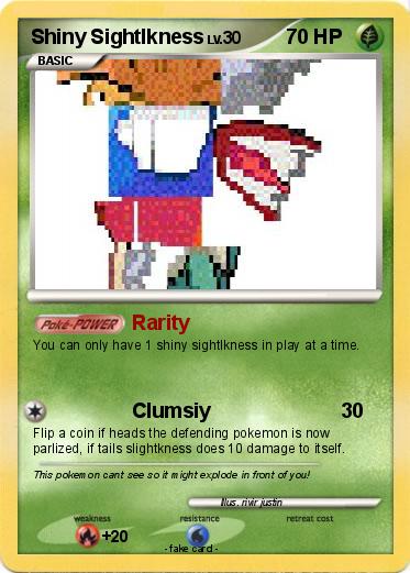 Pokemon Shiny Sightlkness