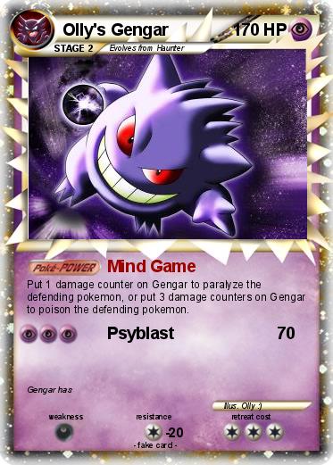 Pokemon Olly's Gengar