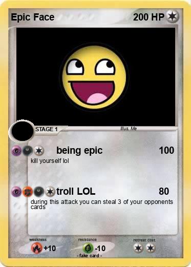 Pokemon Epic Face