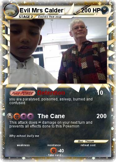 Pokemon Evil Mrs Calder