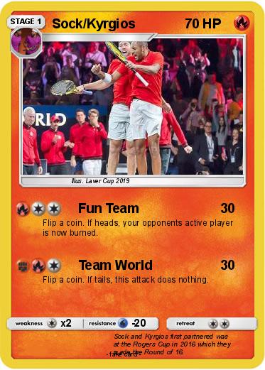 Pokemon Sock/Kyrgios