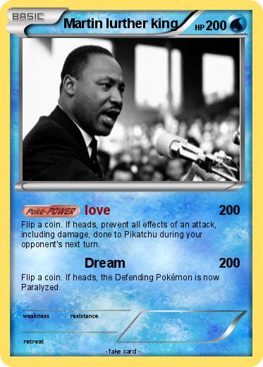 Pokemon Martin lurther king