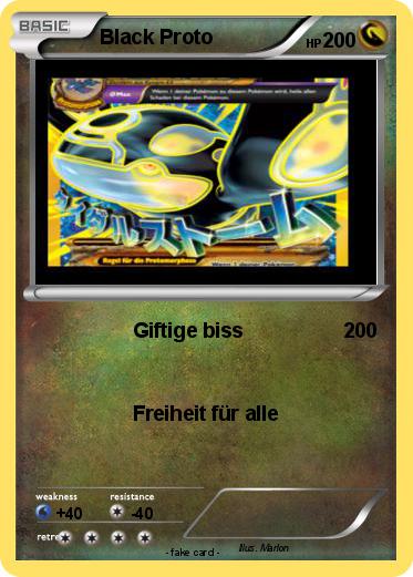 Pokemon Black Proto