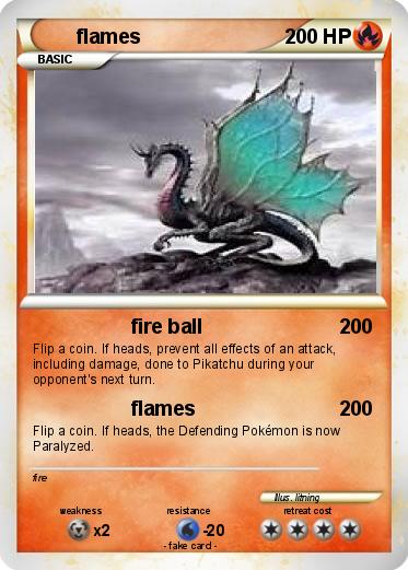 Pokemon flames
