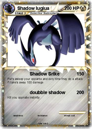 Pokemon Shadow lugiua