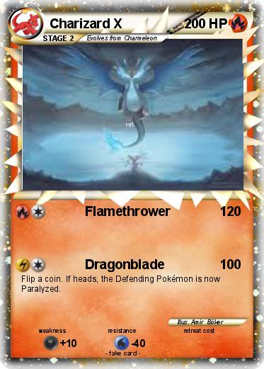 Pokemon Charizard X