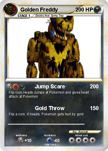 Pokemon Golden Freddy
