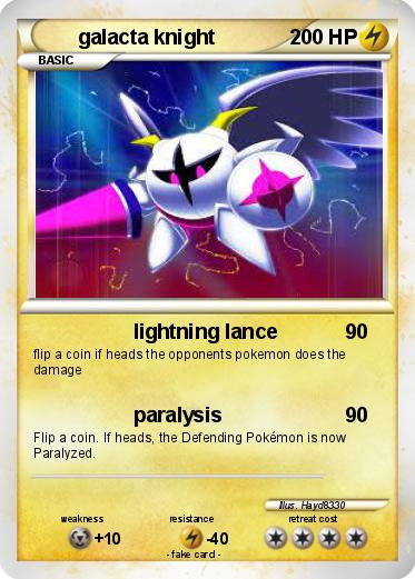 Pokemon galacta knight