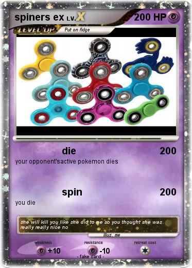 Pokemon spiners ex