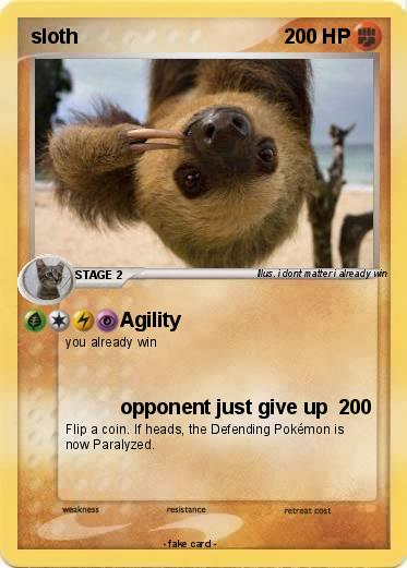 Pokemon sloth