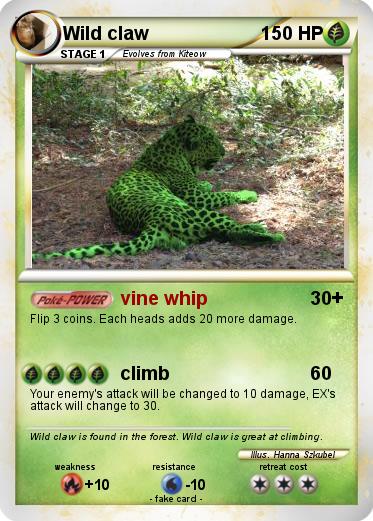 Pokemon Wild claw