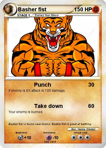 Pokemon Basher fist