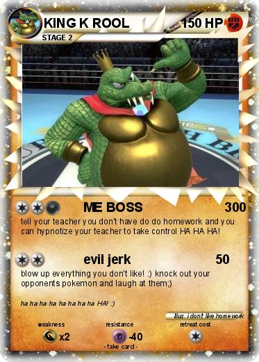 Pokemon KING K ROOL