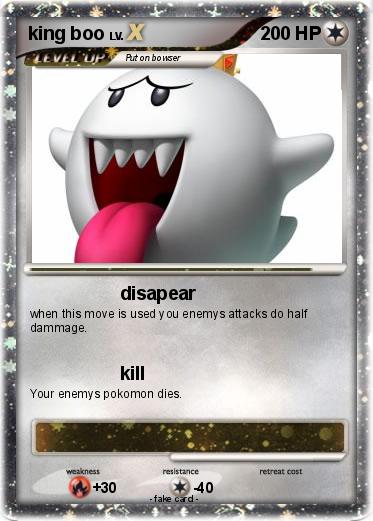 Pokemon king boo