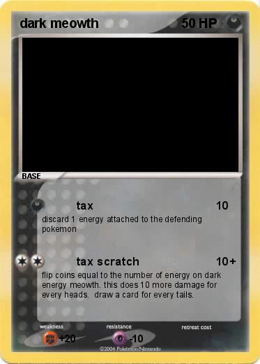Pokemon dark meowth