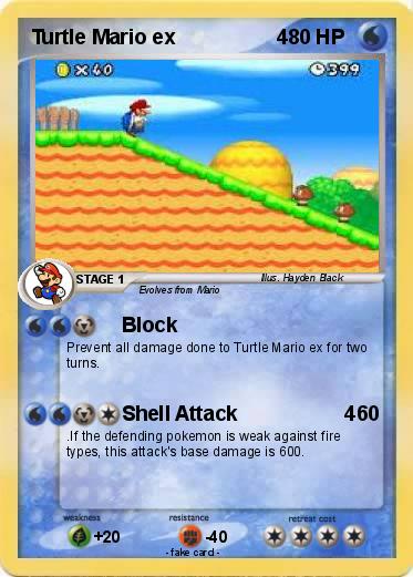 Pokemon Turtle Mario ex                  4