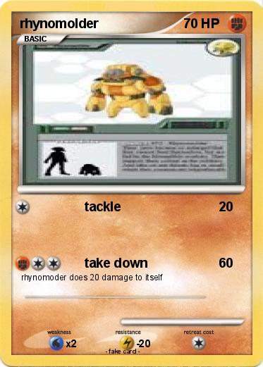 Pokemon rhynomolder