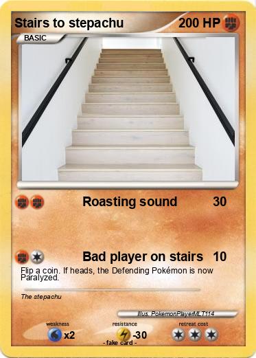 Pokemon Stairs to stepachu