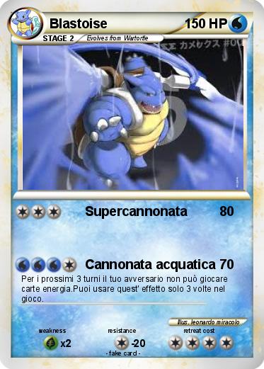 Pokemon Blastoise