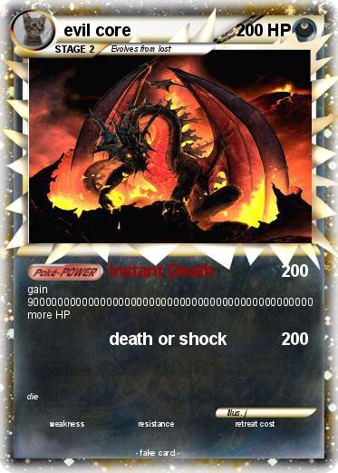Pokemon evil core